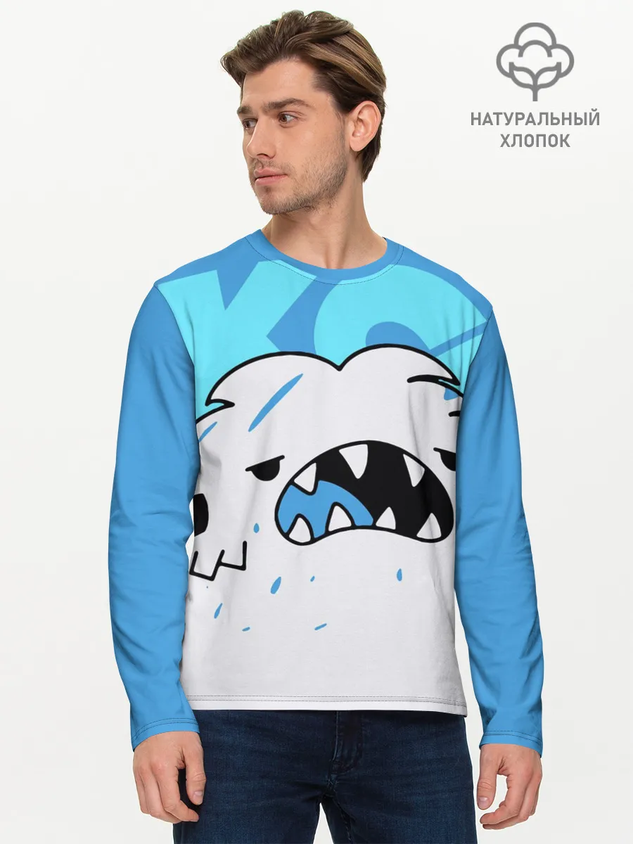 Мужской лонгслив базовый / SK8 the Infinity. Скейт Ланги