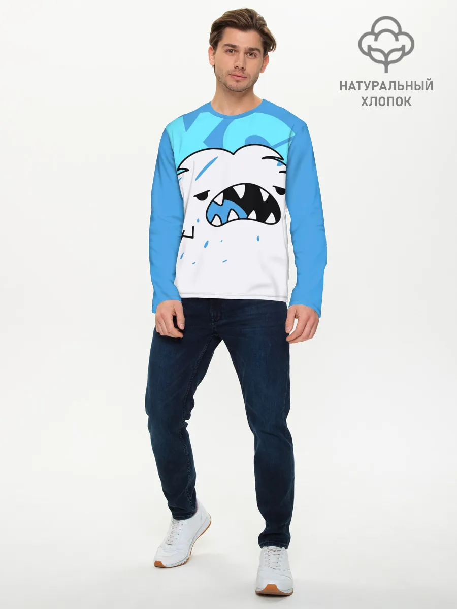 Мужской лонгслив базовый / SK8 the Infinity. Скейт Ланги