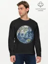 Мужской лонгслив базовый / ПланеТа ЗемЛя