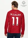 Мужской лонгслив базовый / Салах Ливерпуль форма 2021/22