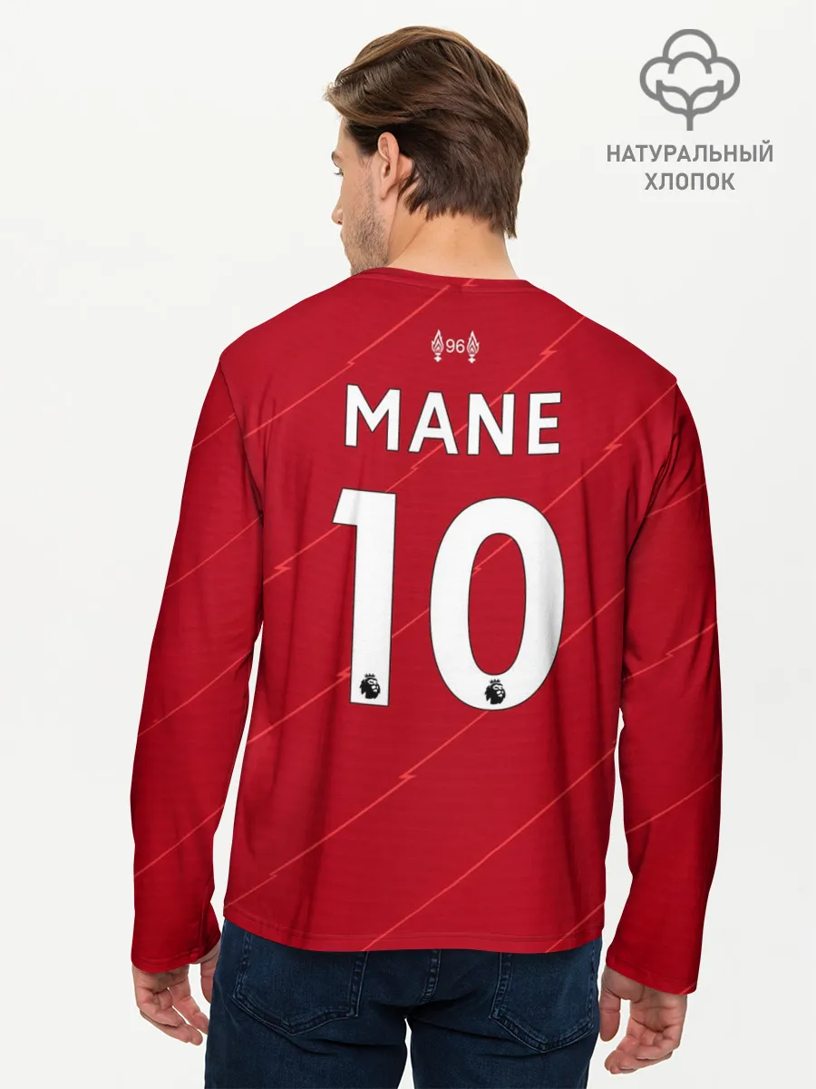 Мужской лонгслив базовый / Мане Ливерпуль форма 2021/2022