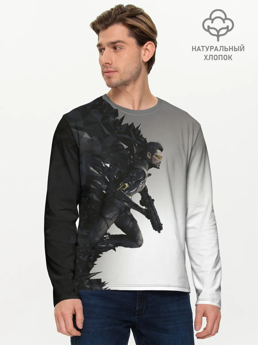 Мужской лонгслив базовый / Jensen Revolution