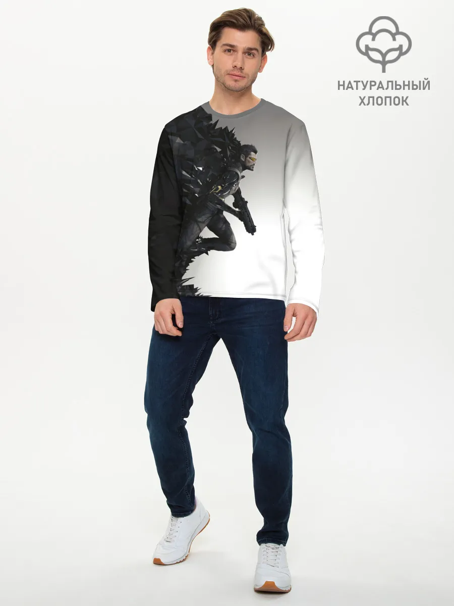 Мужской лонгслив базовый / Jensen Revolution