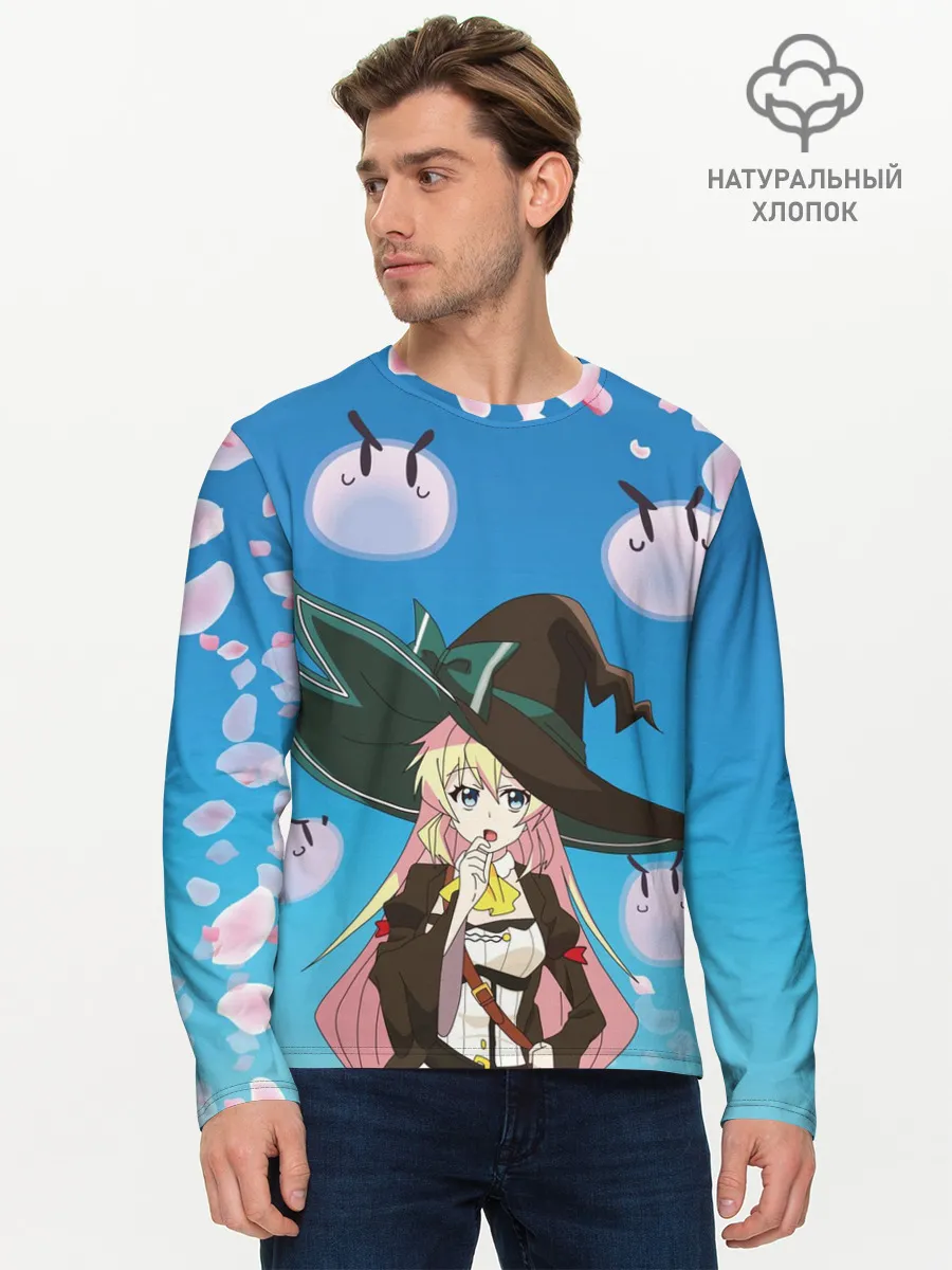 Мужской лонгслив базовый / Azusa Aizawa