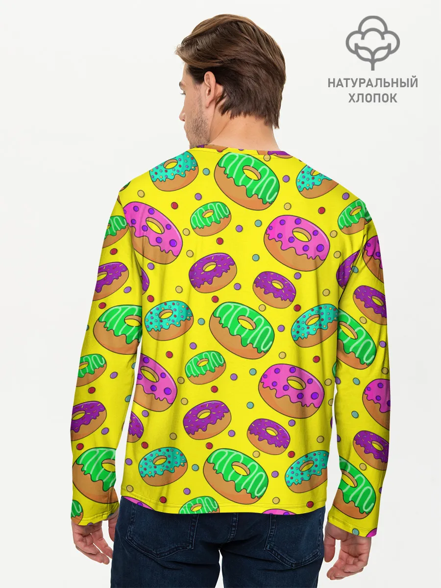 Мужской лонгслив базовый / DONUTS