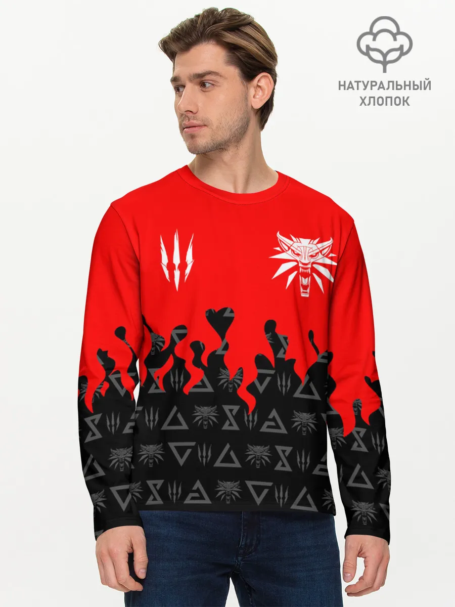 Мужской лонгслив базовый / THE WITCHER [5]