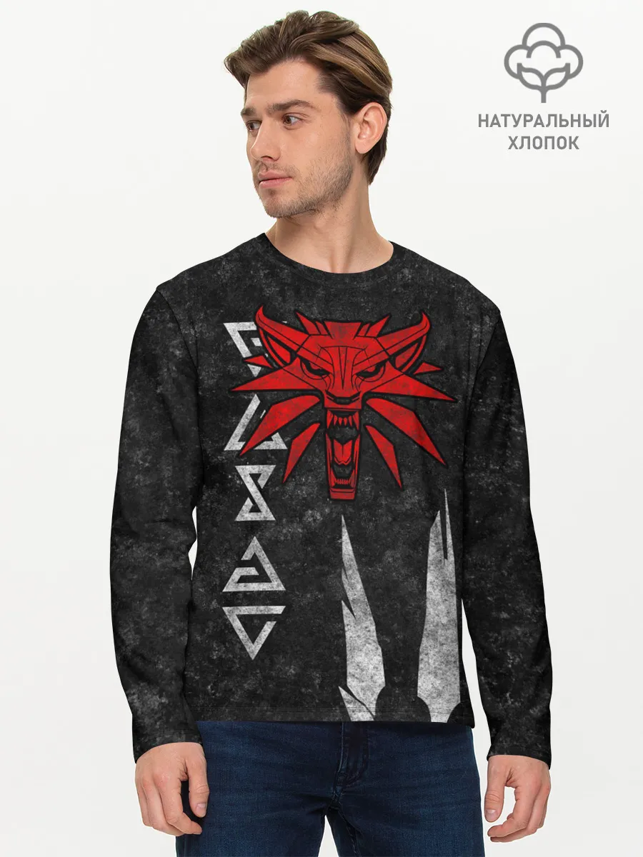 Мужской лонгслив базовый / THE WITCHER [6]