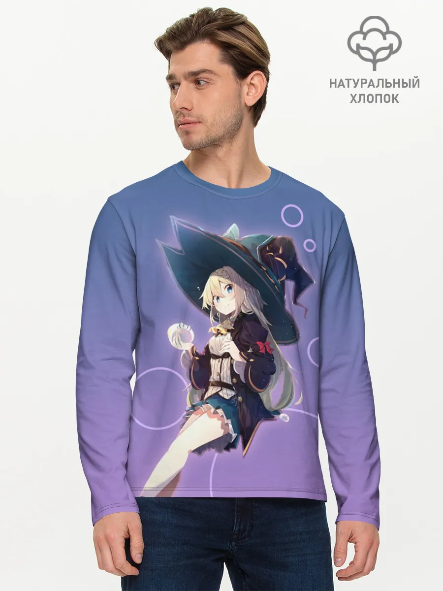 Мужской лонгслив базовый / Убивая слизней 300