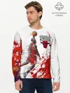 Мужской лонгслив базовый / CHICAGO BULLS [9]