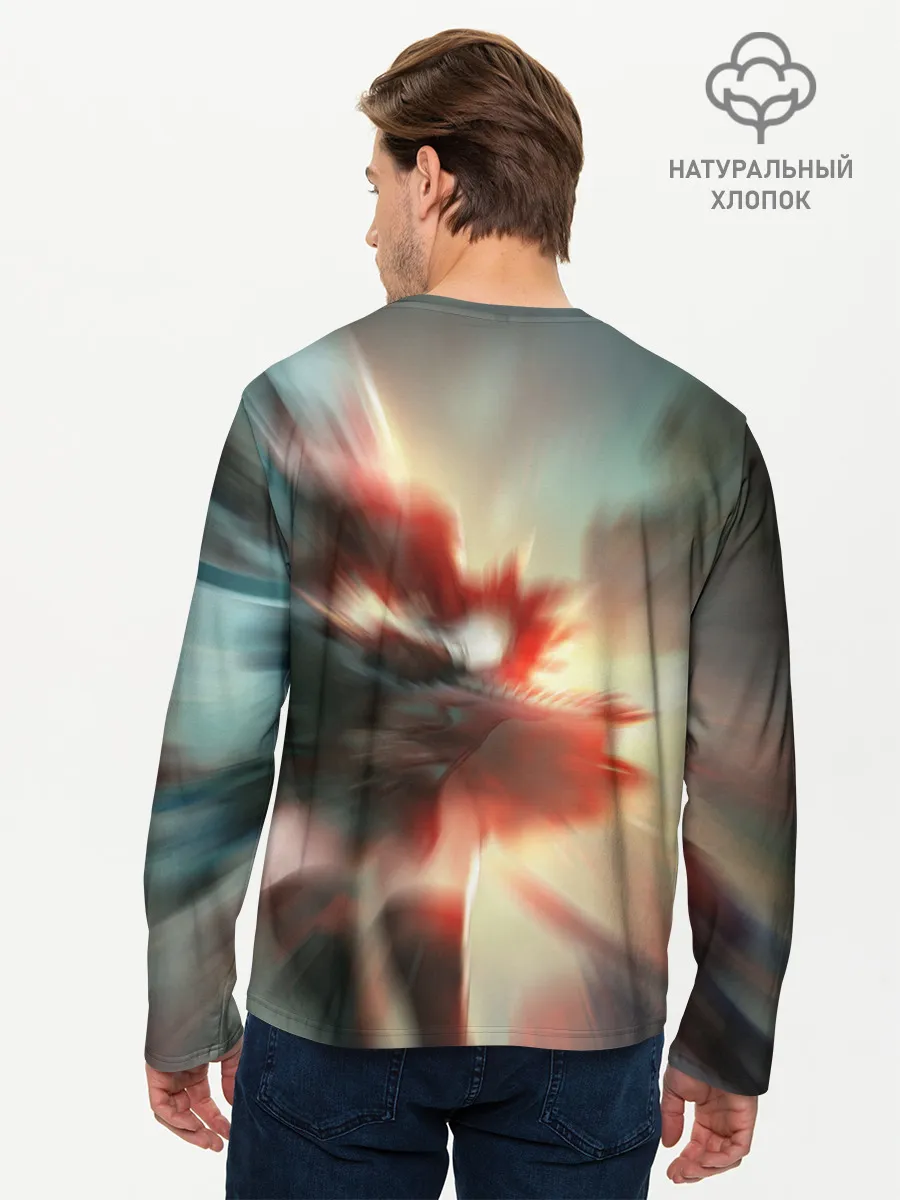 Мужской лонгслив базовый / 2B | Nier Automata