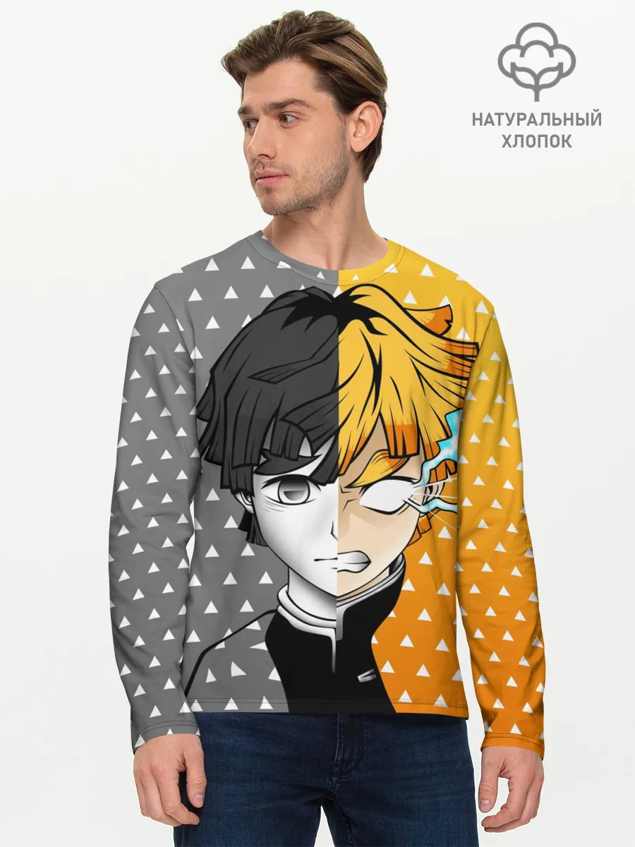 Мужской лонгслив базовый / ПУТЬ ЗЕНИЦУ | КЛИНОК