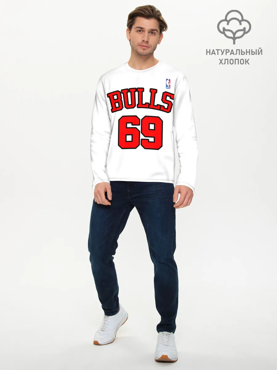 Мужской лонгслив базовый / Баскетболисты из клипа OLALA