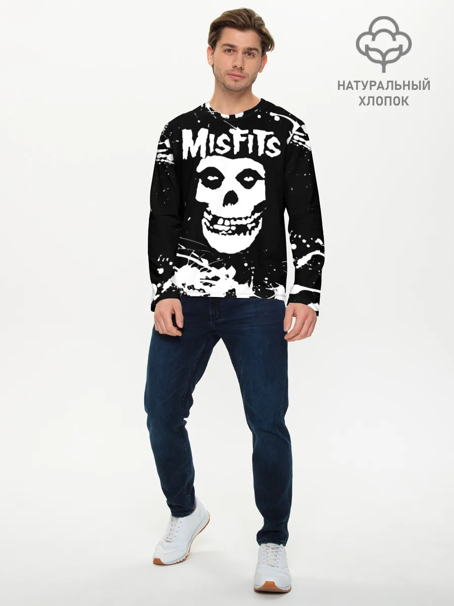 Мужской лонгслив базовый / MISFITS [4]
