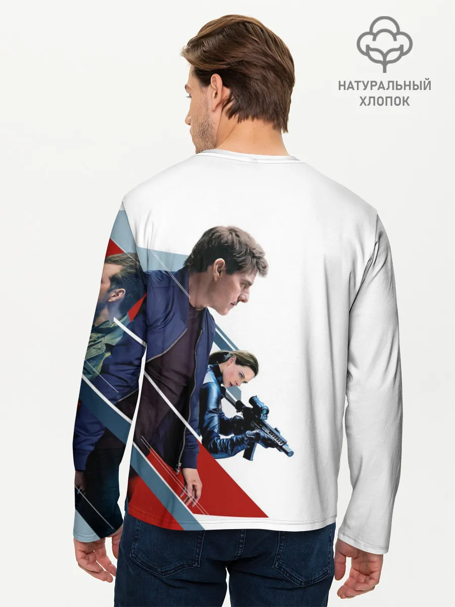 Мужской лонгслив базовый / Mission: Impossible Art