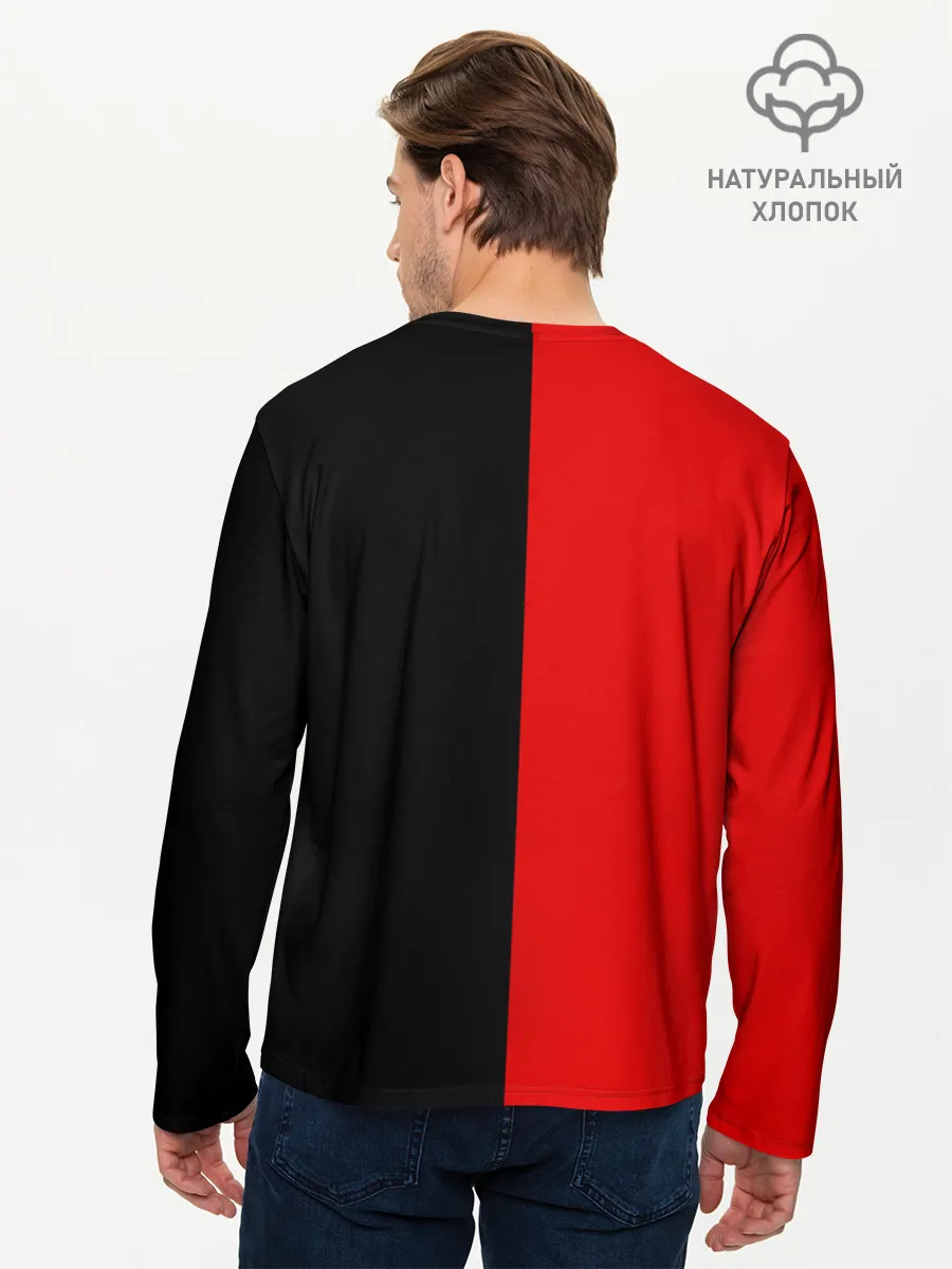 Мужской лонгслив базовый / Hitman splash