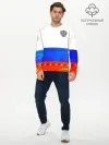 Мужской лонгслив базовый / Russia 3