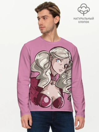 Мужской лонгслив базовый / Милая Такамаки