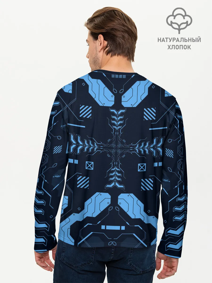 Мужской лонгслив базовый / Rocket League / Рокет Лига