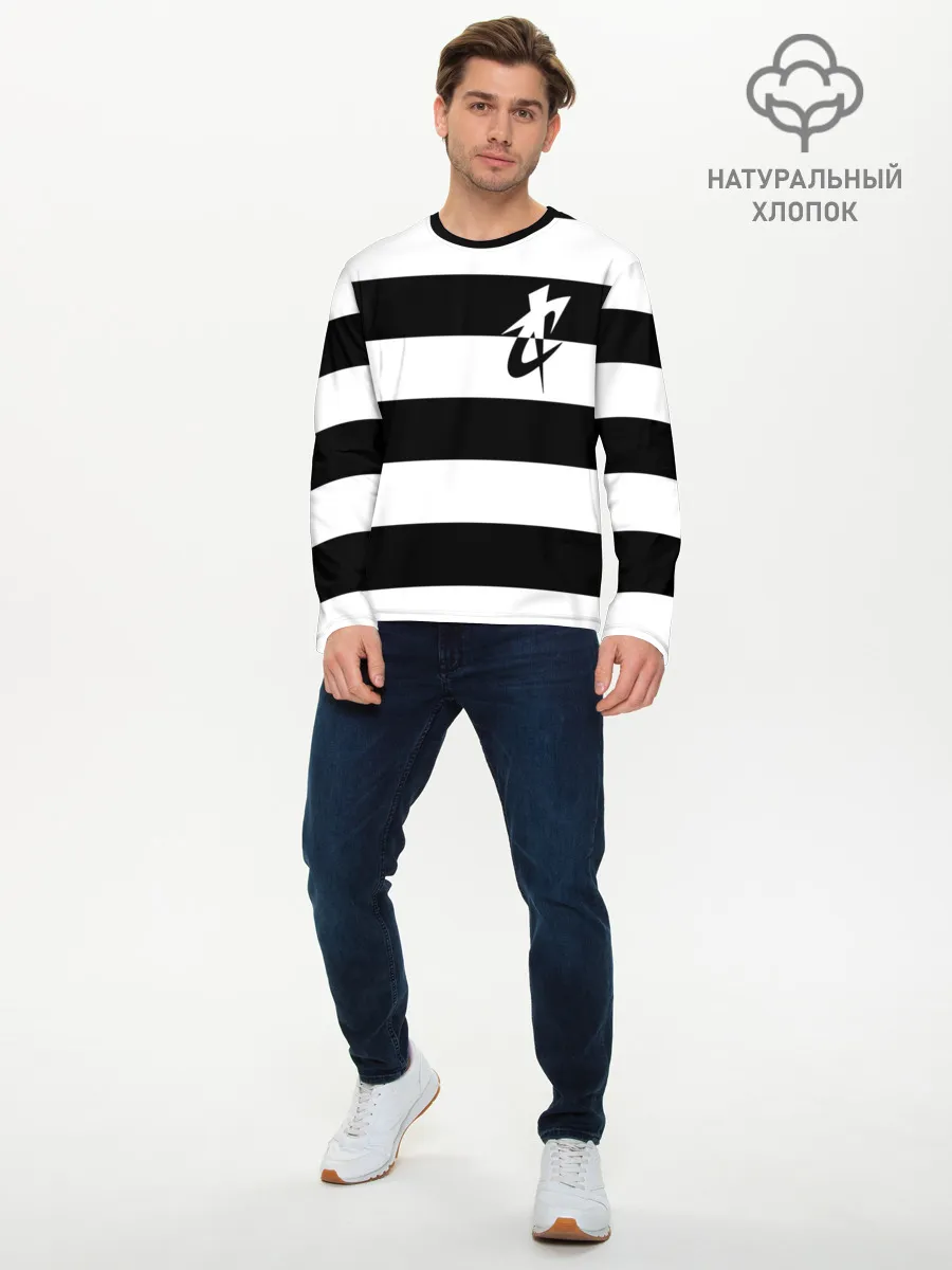 Мужской лонгслив базовый / Рок-группа Синдикат