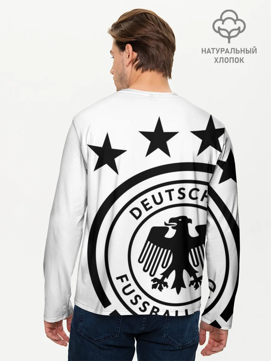 Мужской лонгслив базовый / Сборная Германии