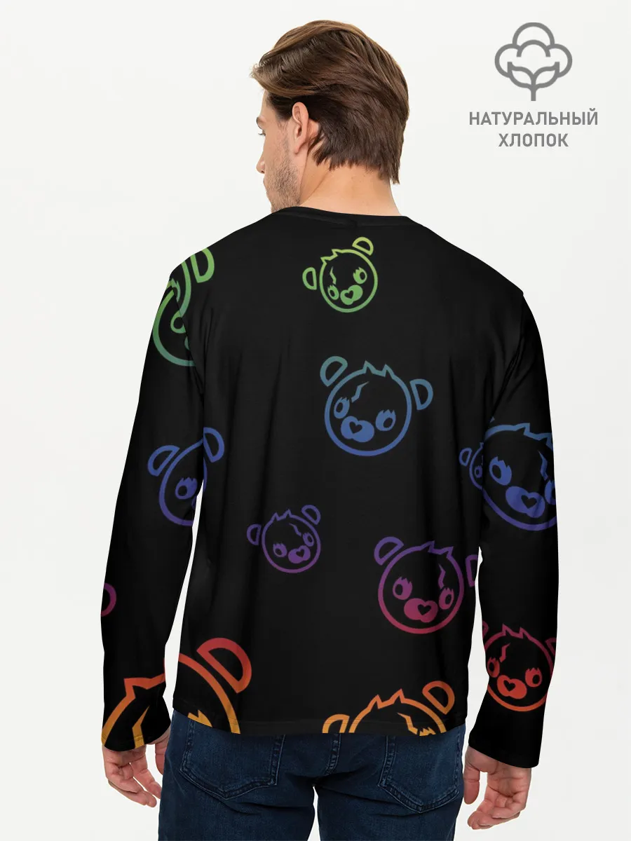 Мужской лонгслив базовый / Colorful Bear
