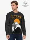 Мужской лонгслив базовый / Шоё Хината | Haikyuu!!