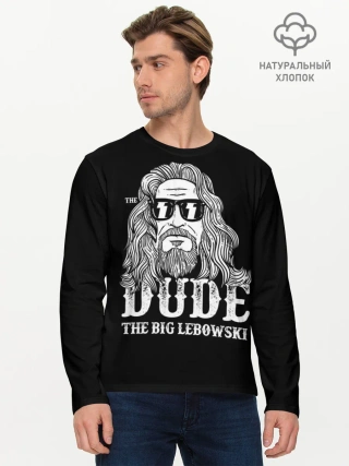 Мужской лонгслив базовый / Dude the Big Lebowski