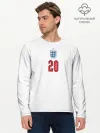 Мужской лонгслив базовый / Фил Фоден форма Англия