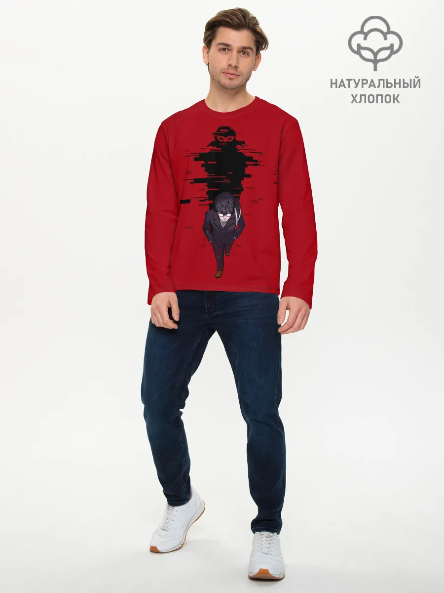 Мужской лонгслив базовый / Рэн Амамия