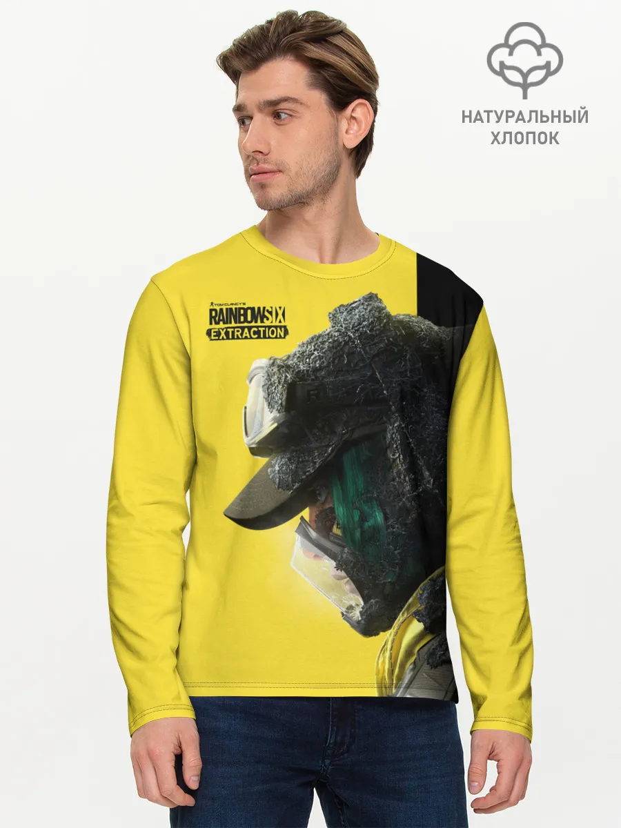 Мужской лонгслив базовый / Rainbow Six Extraction / Радуга 6 Эвакуация