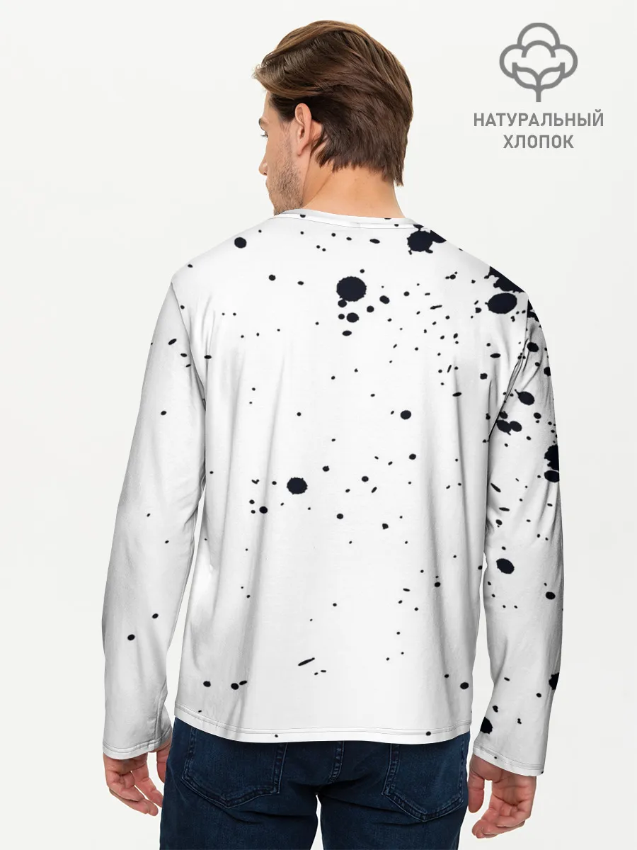 Мужской лонгслив базовый / Шоё Хината с крыльями Haikyuu!!