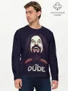 Мужской лонгслив базовый / Большой Лебовский / The Dude