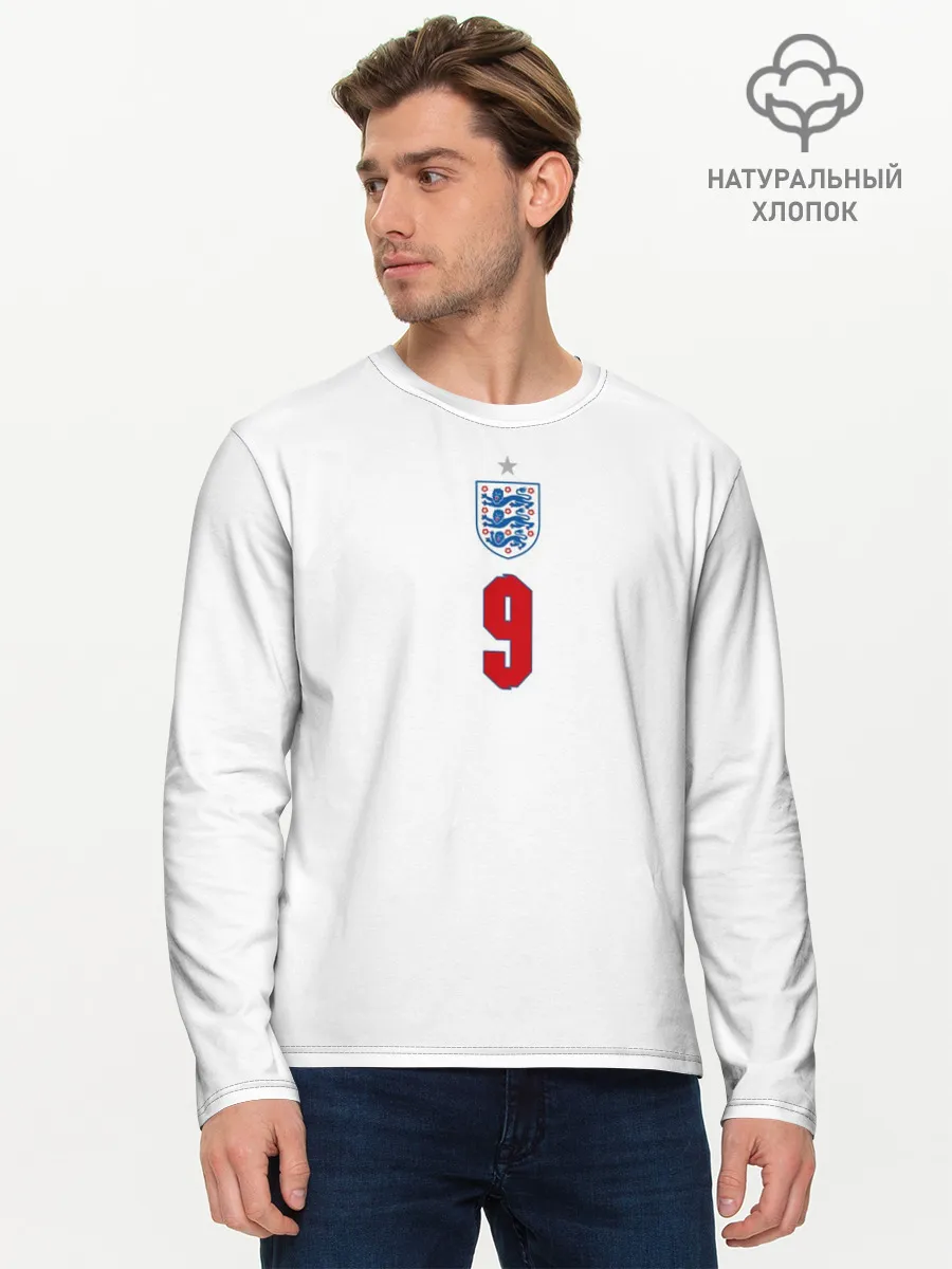 Мужской лонгслив базовый / Кейн форма Англия 2021/2022