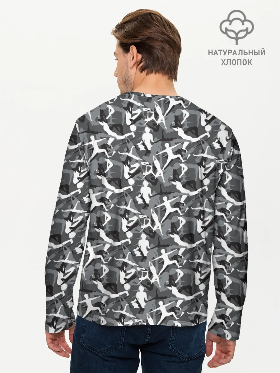 Мужской лонгслив базовый / Гимнастика