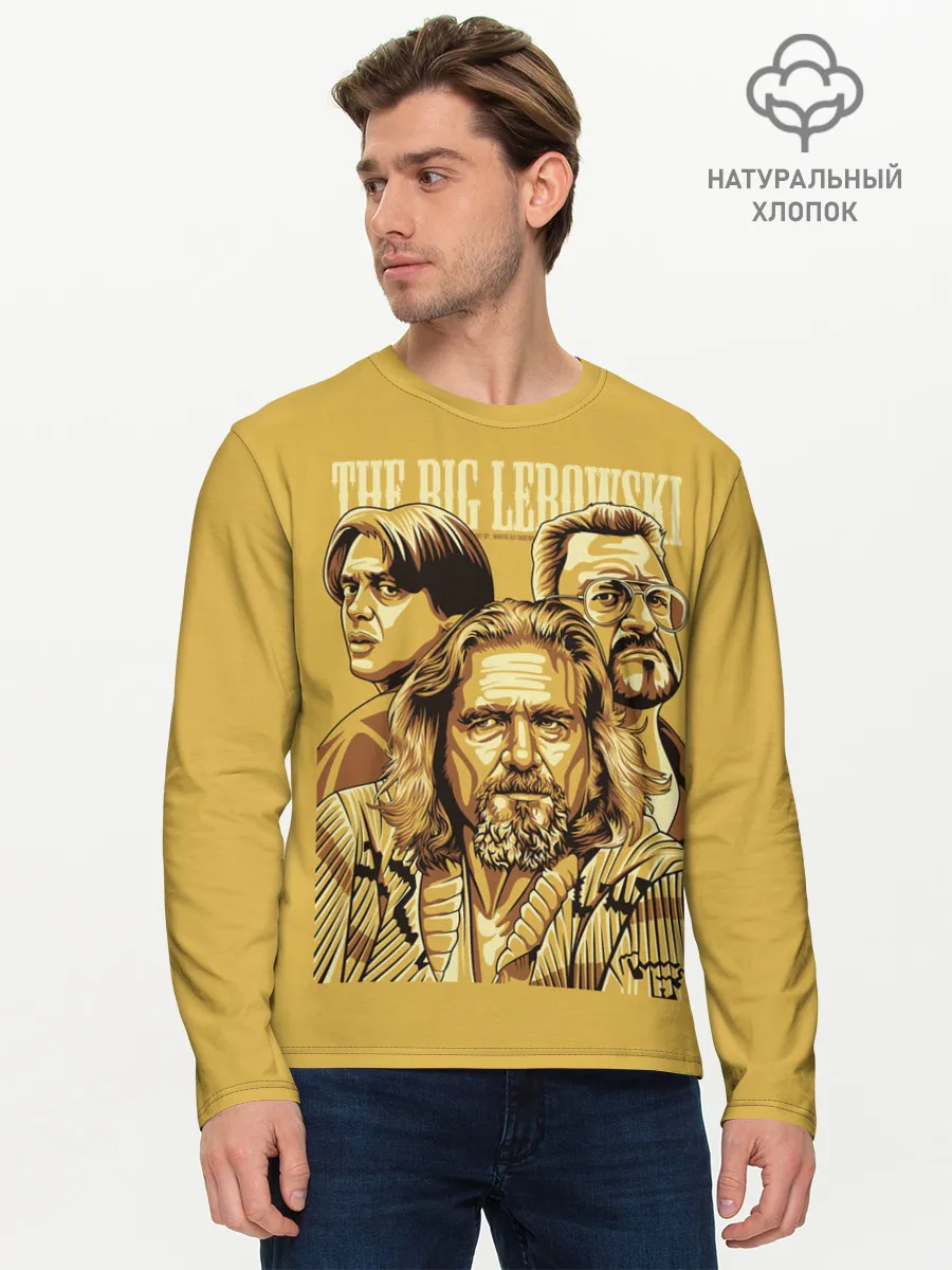Мужской лонгслив базовый / The Big Lebowski