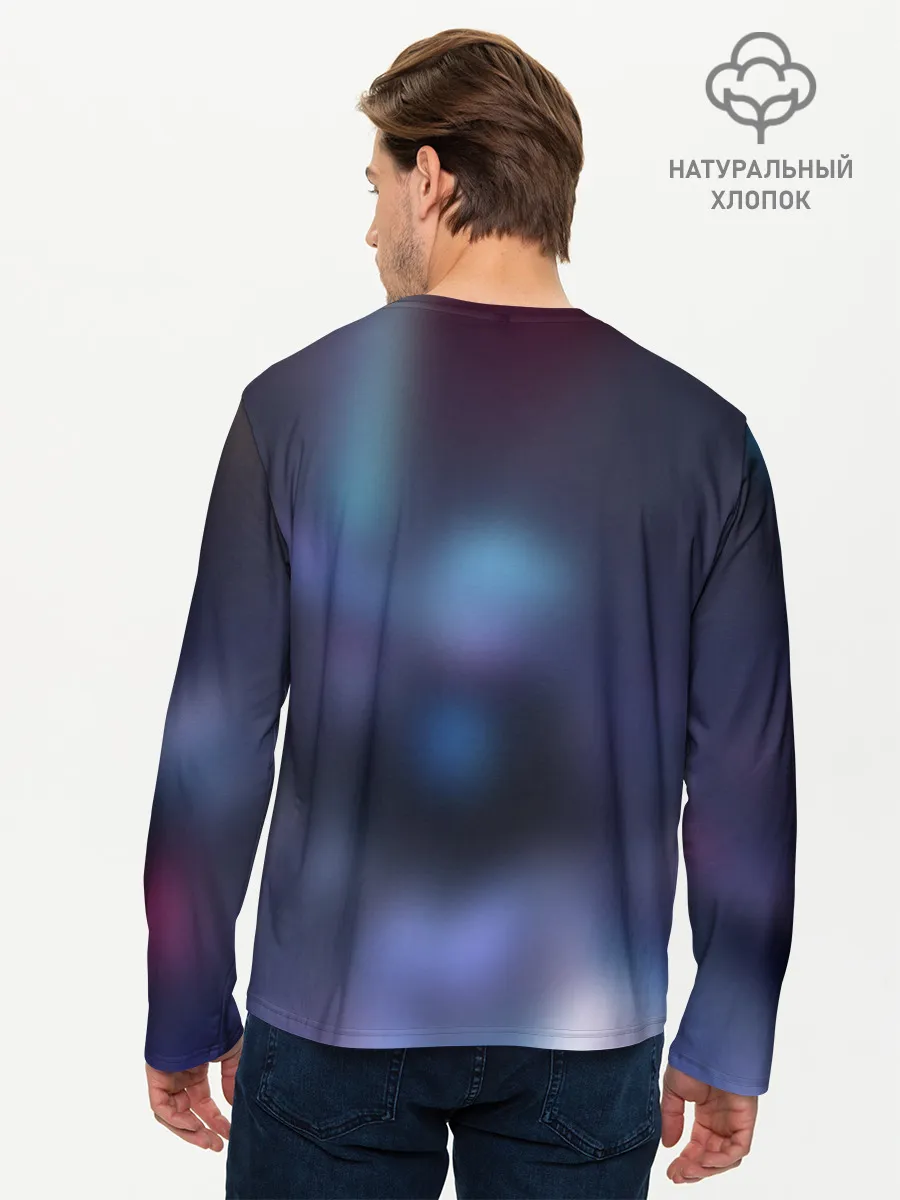 Мужской лонгслив базовый / Nier X Cyberpunk