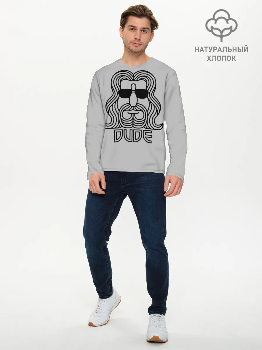 Мужской лонгслив базовый / DUDE