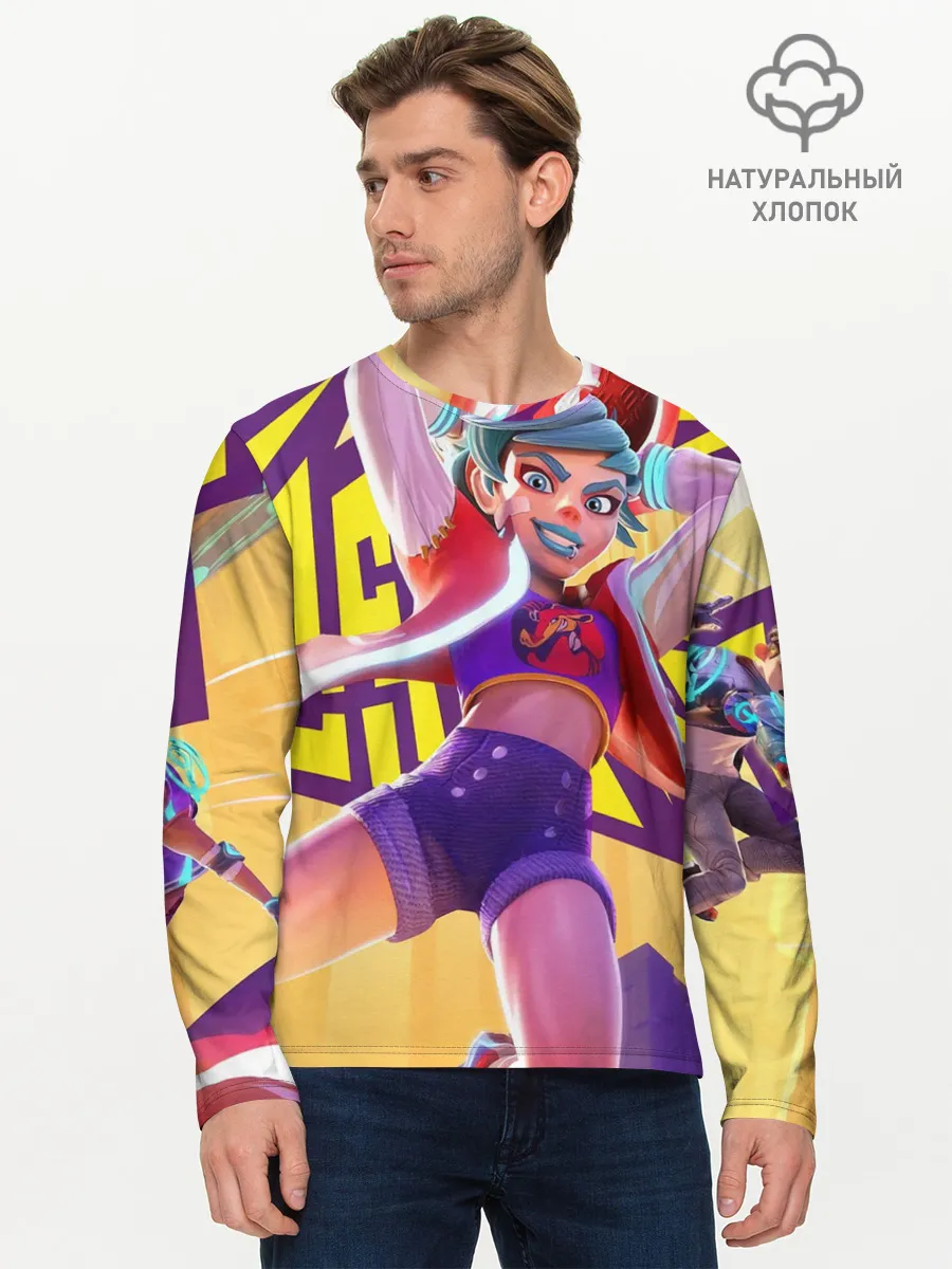 Мужской лонгслив базовый / Knockout City