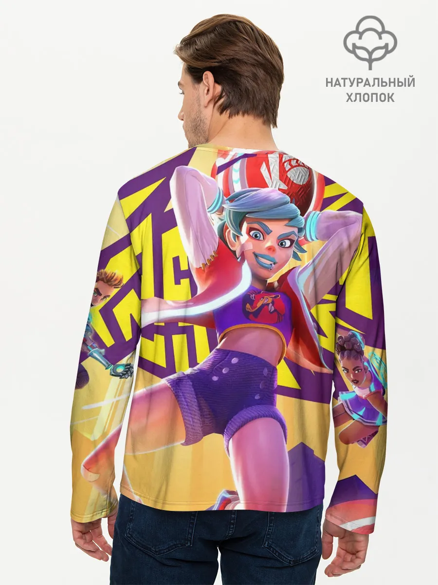 Мужской лонгслив базовый / Knockout City