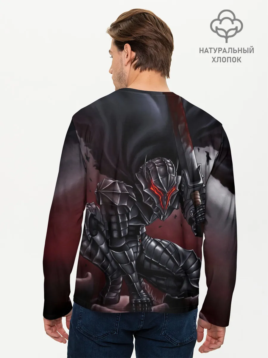 Мужской лонгслив базовый / ГАТС БЕРСЕРК аниме