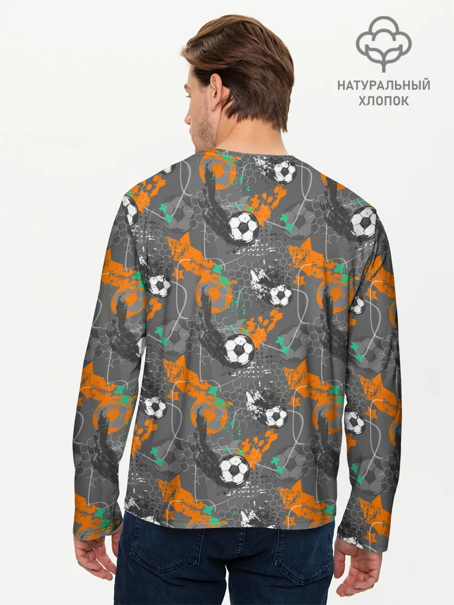 Мужской лонгслив базовый / Football