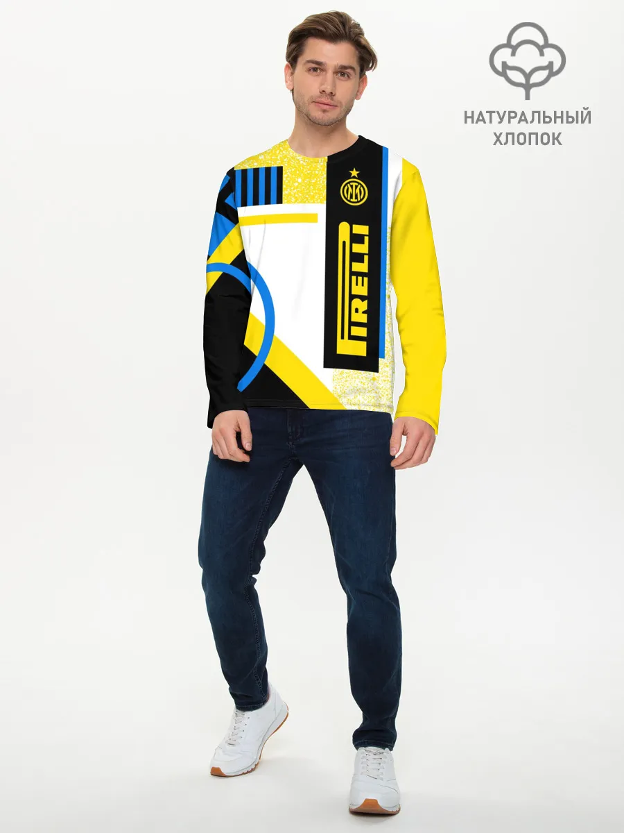 Мужской лонгслив базовый / ФК «Интер Милан» 2020/21