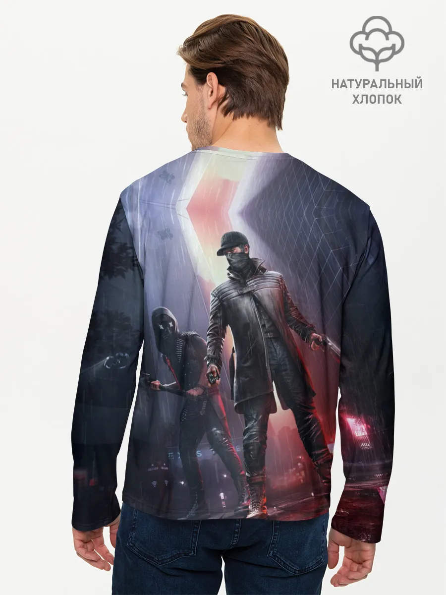 Мужской лонгслив базовый / Эйден Пирс и Ренч Легион