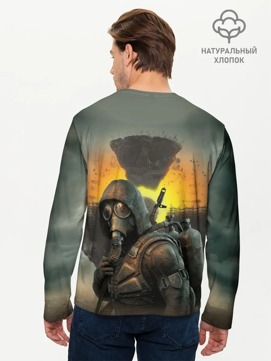 Мужской лонгслив базовый / Сталкер 2 Сердце Чернобыля OE