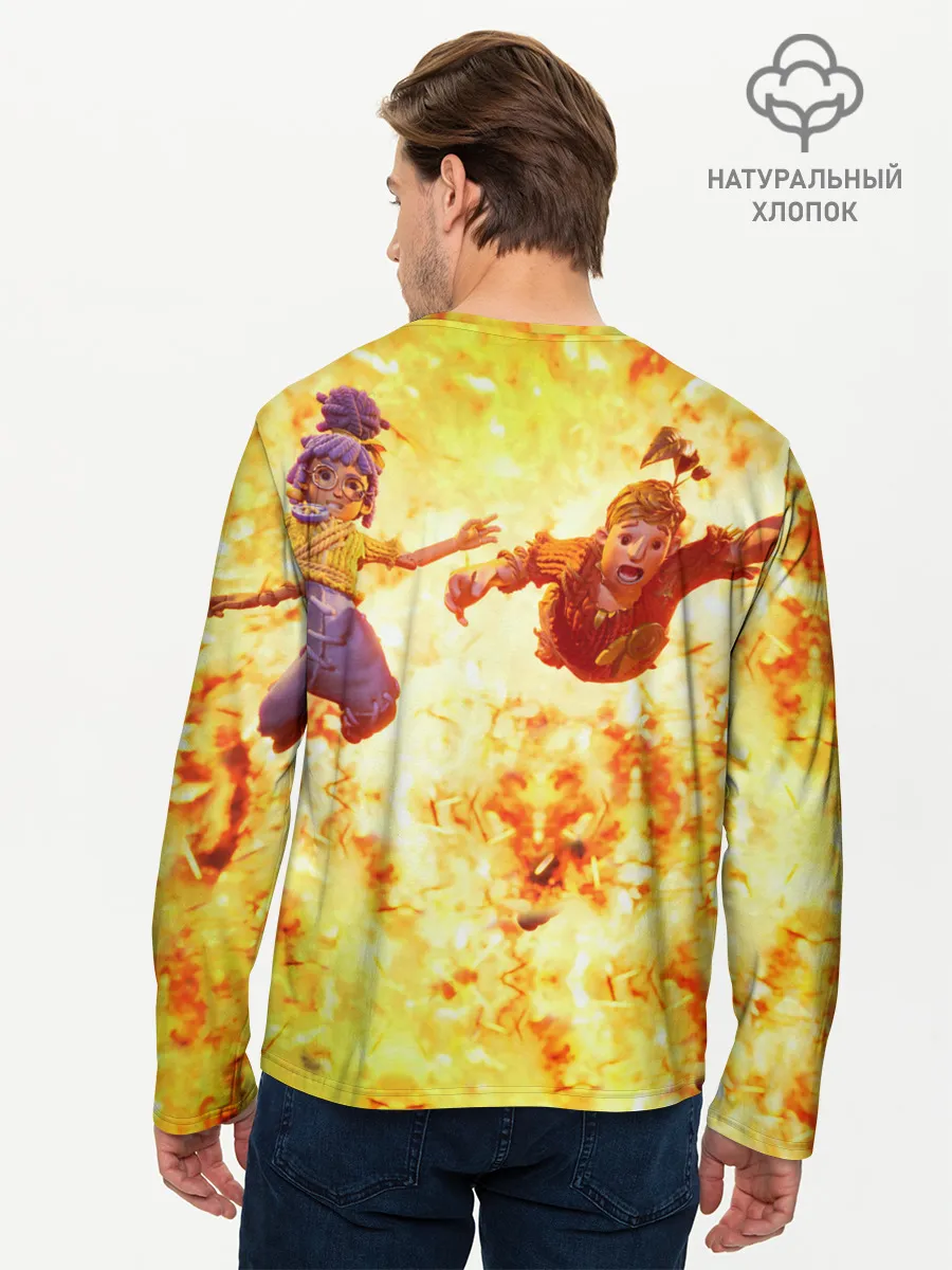 Мужской лонгслив базовый / It Takes Two