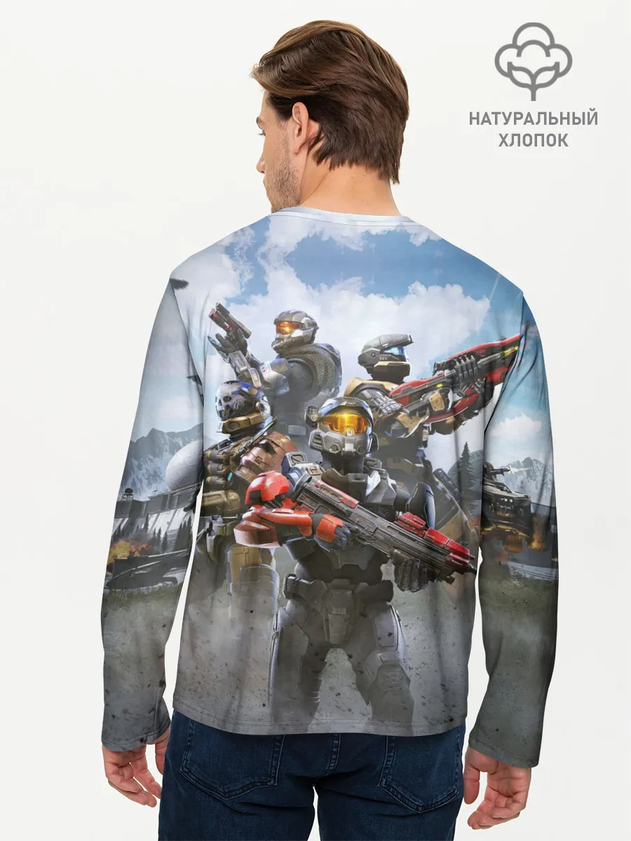 Мужской лонгслив базовый / Halo infinite Мультиплеер