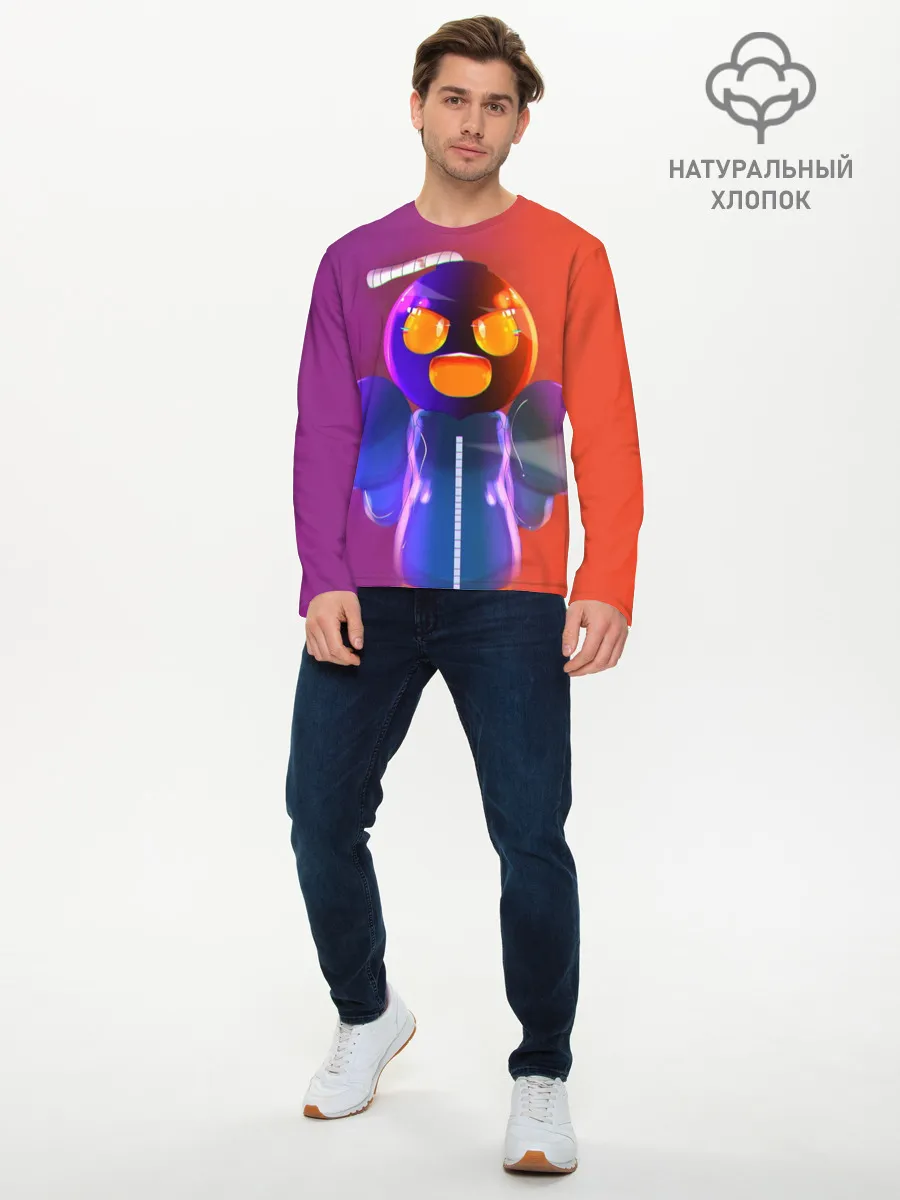 Мужской лонгслив базовый / whitty игра Friday Night Funki