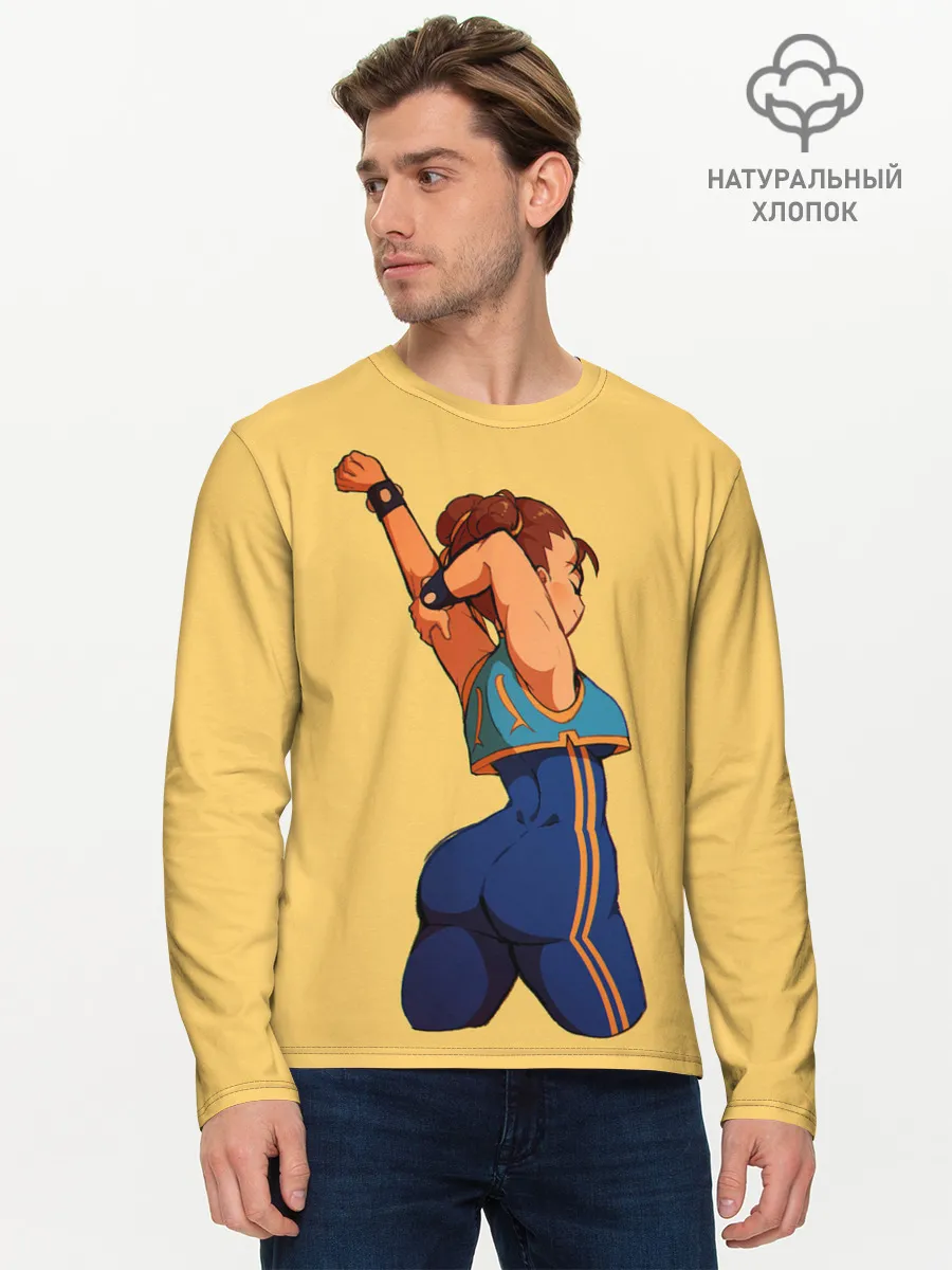 Мужской лонгслив базовый / Милаха Чун Ли