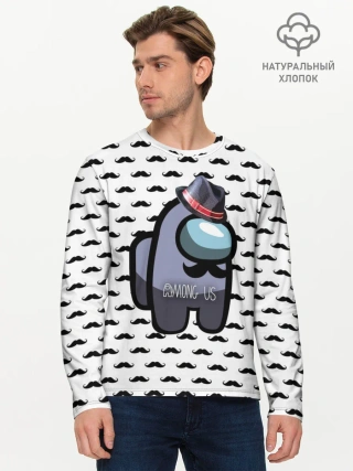 Мужской лонгслив базовый / Among Us