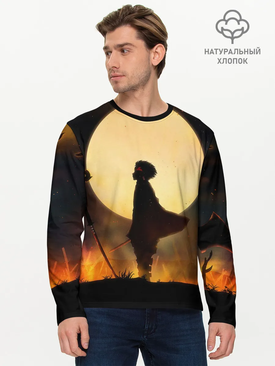 Мужской лонгслив базовый / ТАНДЖИРО